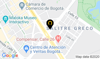 Mapa de Simplemente Mujer Io en Bogotá D.C