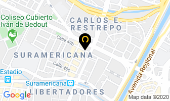 Mapa de Sin Azúcar en Medellín
