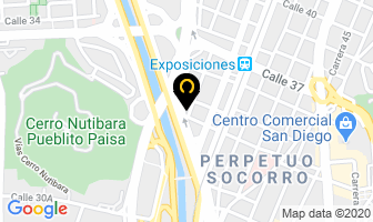 Mapa de Sincro Apunto en Medellín