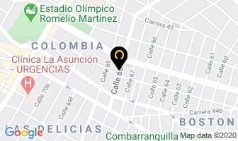 Mapa de Sincro Carey en Barranquilla