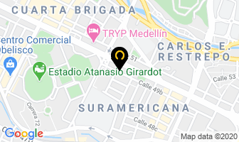 Mapa de Sincrogases en Medellín