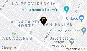 Mapa de Sinergia Diseños Ltda en Bogotá D.C