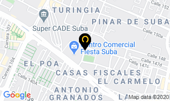 Mapa de Sinergia Global Sas en Bogotá D.C