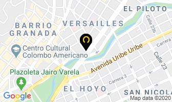 Mapa de Sinergia Ltda. en Cali