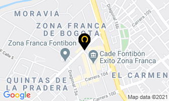 Mapa de Sinergia Ltda en Bogotá D.C
