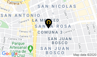 Mapa de Sinfonía Musical en Cali