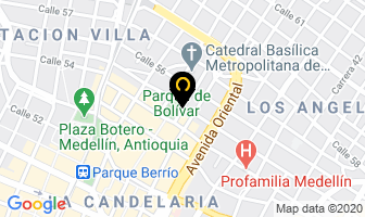 Mapa de Singer Maquinas Mc en Medellín