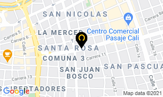 Mapa de Singer-tecnimáquinas en Cali