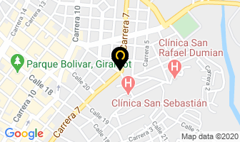 Mapa de Sinteplas Y Vinilos en Girardot