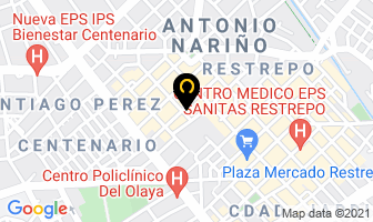 Mapa de Sintesuelas en Bogotá D.C