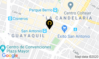 Mapa de Sintéticos Jordan en Medellín