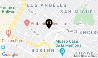 Mapa de Sintra Epm-Une en Medellín
