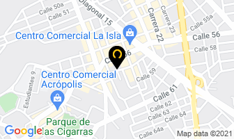 Mapa de Sintral en Bucaramanga