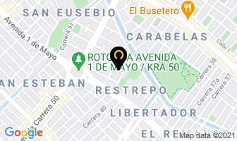 Mapa de Sión en Bogotá D.C