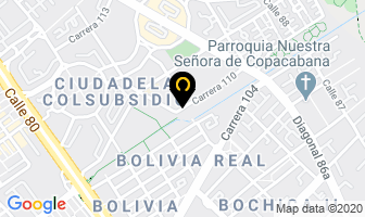 Mapa de Sion Inversiones Inmobiliarias en Bogotá D.C