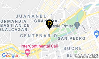 Mapa de Sipad (Servicio Integral A Pacientes Domiciliario) en Cali