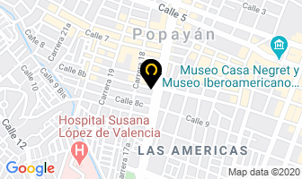 Mapa de Sipag en Popayán