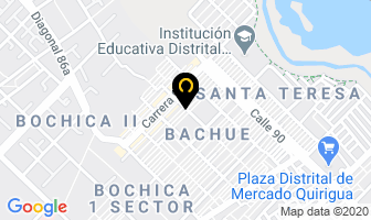 Mapa de Sircomdatos E.u. en Bogotá D.C