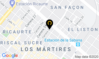 Mapa de Sismet Sas en Bogotá D.C