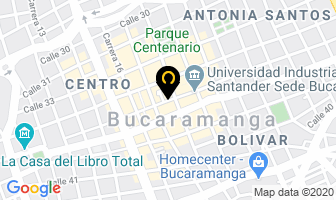 Mapa de Sisteco Ltda. en Bucaramanga