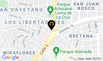 Mapa de Sistema De Identificación Empresarial en Cali