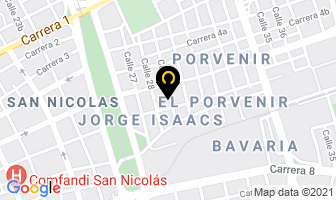 Mapa de Sistemas A & S en Cali