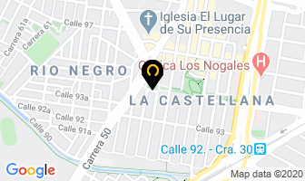 Mapa de Sistemas De .apoyo E.u. en Bogotá D.C