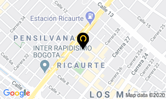 Mapa de Sistemas De Corte Cnc en Bogotá D.C