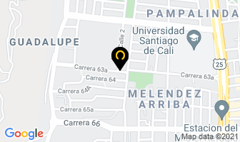 Mapa de Sistemas De Detección K 9 Ltda. en Cali