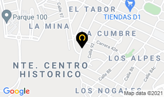 Mapa de Sistemas Pentágono Ltda. en Barranquilla