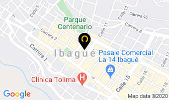 Mapa de Sistemcobros Ltda. en Ibagué