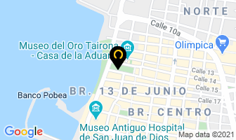 Mapa de Sisteoffic Ltda. en Santa Marta