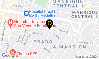 Mapa de Site E.u Soluciones It en Medellín