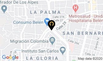 Mapa de Skavia en Medellín
