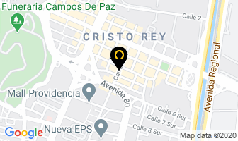 Mapa de Skiner High Performance en Medellín
