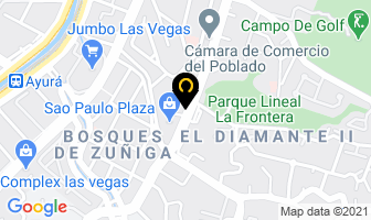 Mapa de Sky Branding en Medellín