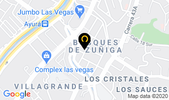 Mapa de Skytrol en Medellín