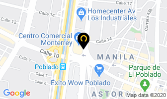 Mapa de Smartnet Hosting Colombia en Medellín