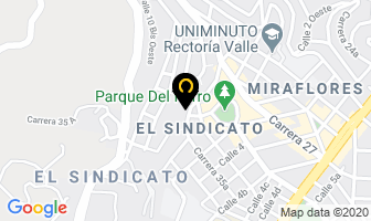Mapa de Smile Experts en Cali