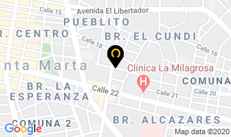 Mapa de Smith Motta Jaime Antonio en Santa Marta