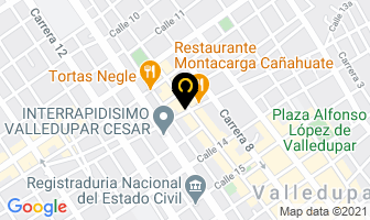 Mapa de Smooch Boutique en Valledupar