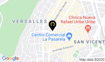 Mapa de Snacks Y Restaurante Gourmet en Cali