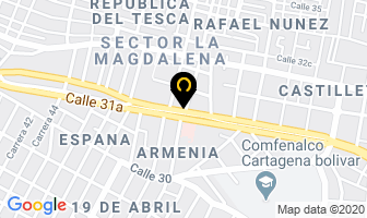 Mapa de Sniper Ltda. en Cartagena