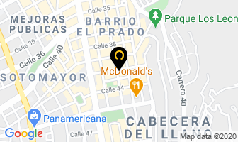 Mapa de Snowie Comida Divertida en Bucaramanga