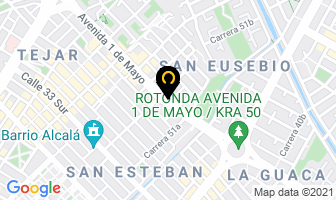 Mapa de Soasalud Cta en Bogotá D.C