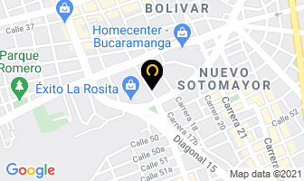 Mapa de Soccer Center en Bucaramanga