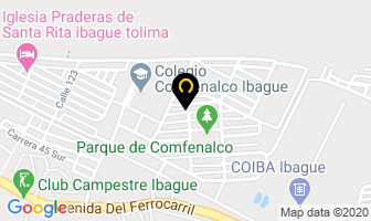 Mapa de Social Canino en Ibagué