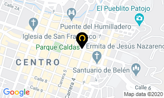 Mapa de Sociedad De San Pablo en Popayán