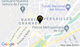 Mapa de Sociedad Los Faroles Ltda. en Cali
