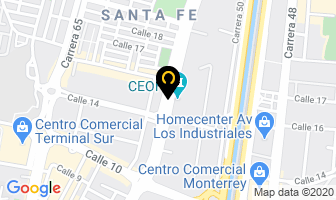 Mapa de Sodexo S.a. en Medellín